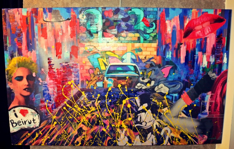 Suzi in Beirut at Vick Vanlian Showroom